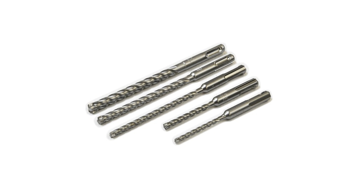 Makita NEMESIS 2 SDS+ Hammerbohrer-Satz B-58992(silber, 5-teilig)