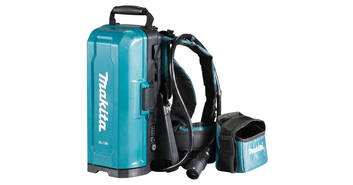 Makita Rückentragbare Akku-Bank PDC01, für 4x18V Akku(ohne Akku und Ladegerät) Makita Rückentragbare Akku-Bank PDC01, für 4x18V Akku(ohne Akku und Ladegerät)