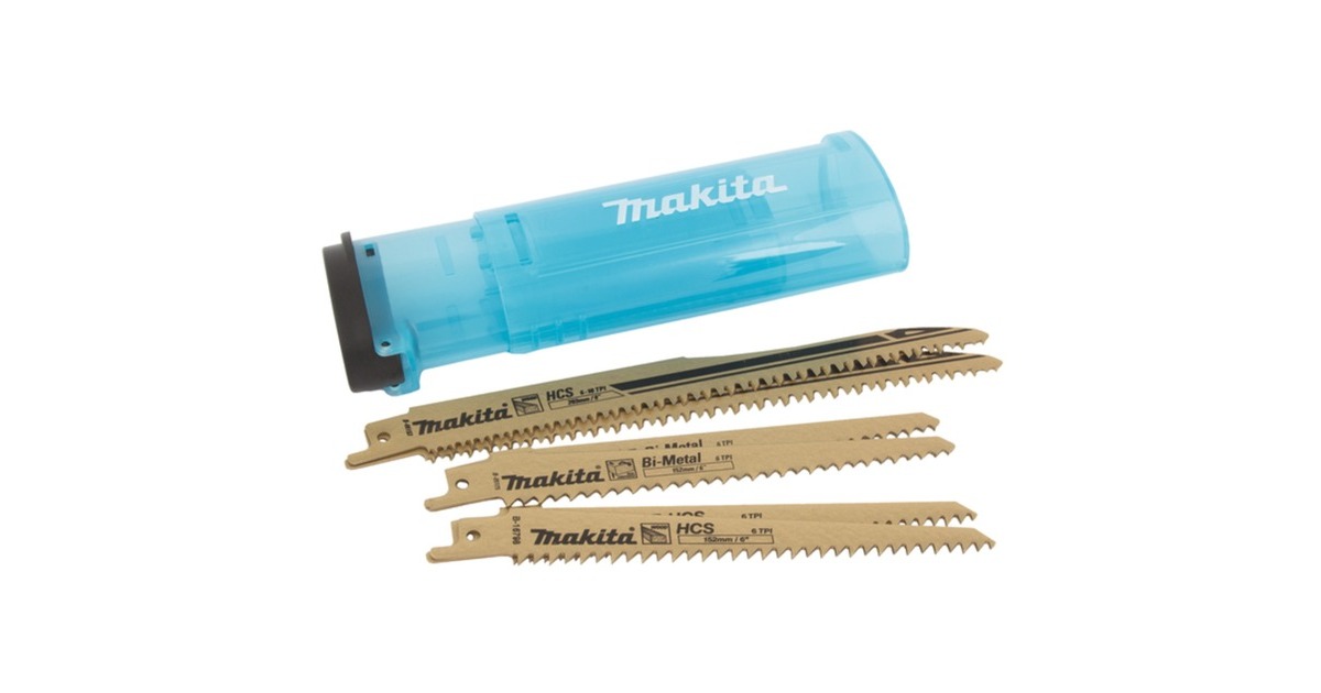 Makita Reciprosägeblatt-Satz A, 6-teilig(Länge 150 - 200mm)