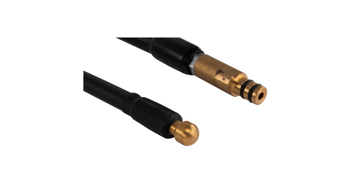 Makita Rohrreinigungsset 15 Meter, Rohr-Reinigungsgerät(schwarz, für Hochdruckreiniger)