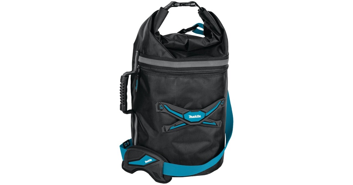 Makita Roll-Top Beuteltasche E-05561(schwarz/blau)