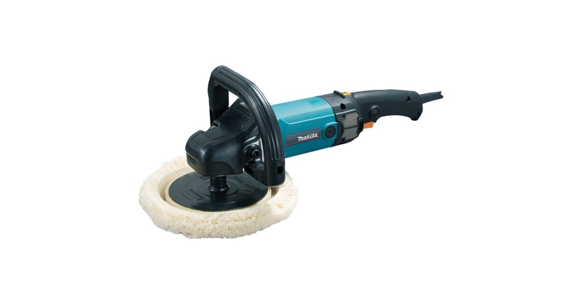 Makita Rotationsschleifer 9237CB 180mm, Poliermaschine(blau/schwarz, 1.200 Watt) Makita Rotationsschleifer 9237CB 180mm, Poliermaschine(blau/schwarz, 1.200 Watt)