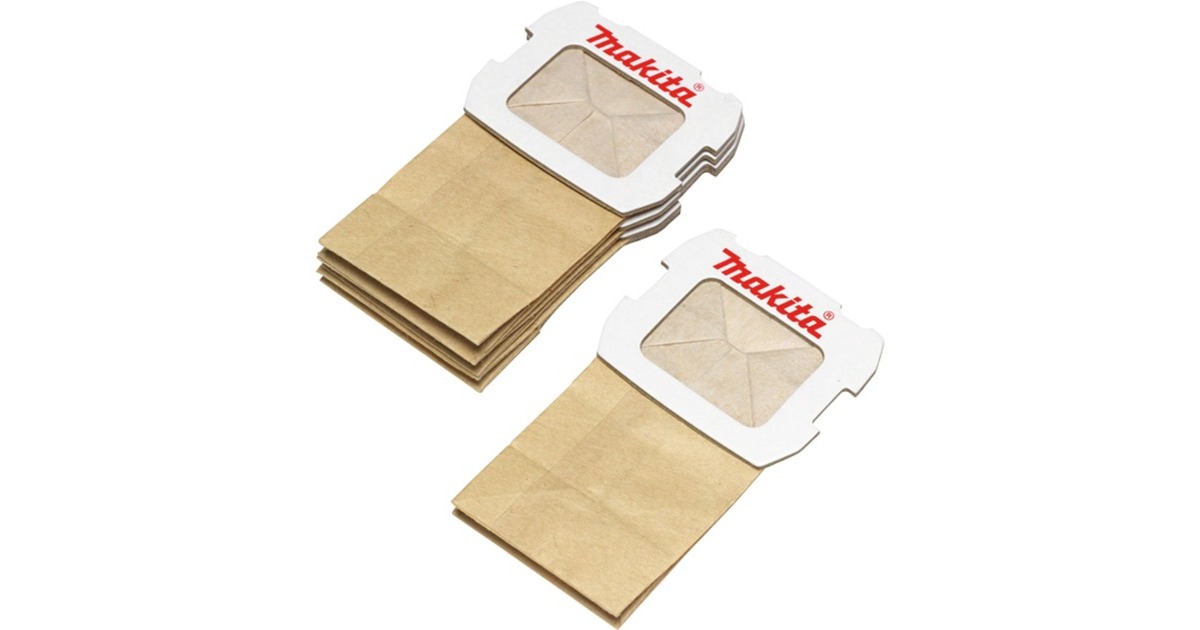 Makita Staubsack Papier 194746-9, Staubfilter(5 Stück)