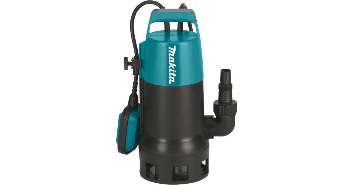 Makita Tauchpumpe Klar-/Schmutzwasser 14.400 l/h, Tauch- / Druckpumpe(blau/schwarz, 1.100 Watt)