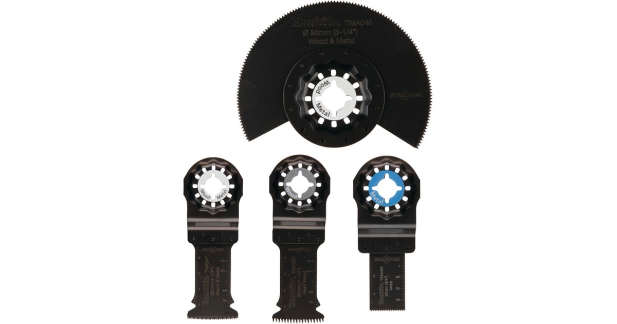 Makita Tauchsägeblatt-Satz B-67480, Starlock(4-teilig)