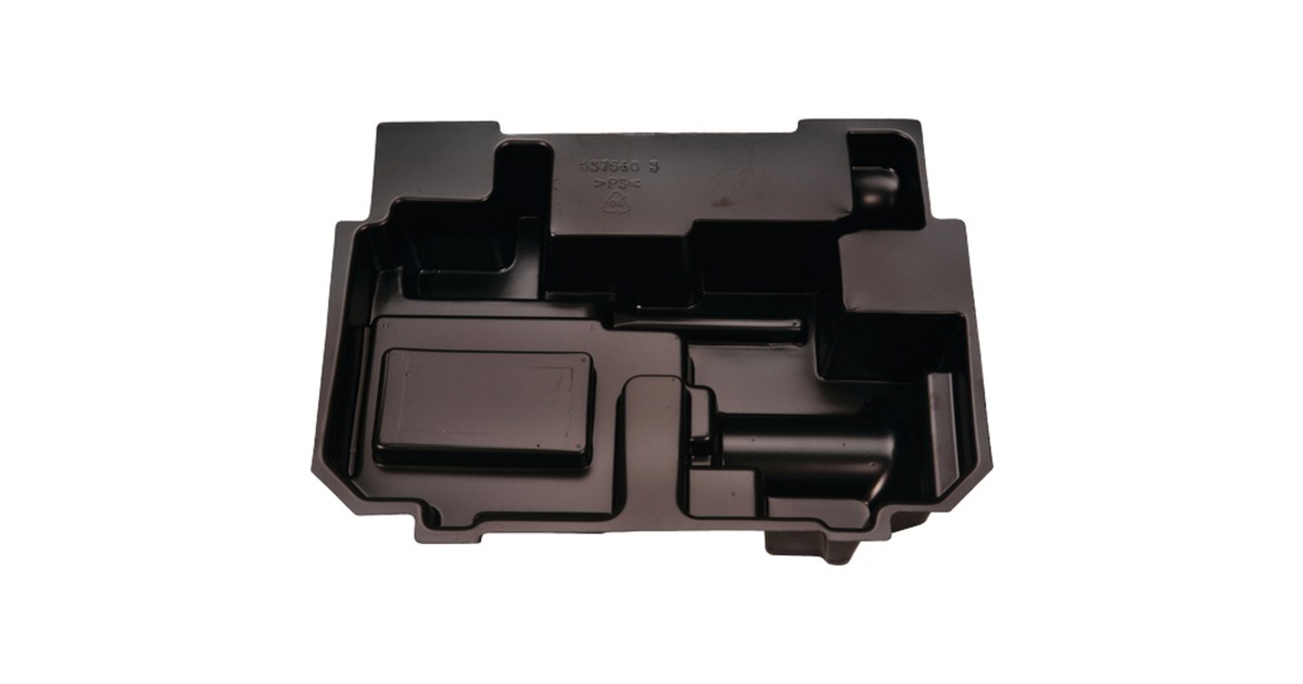 Makita Tiefziehteil 837648-3, Einlage für DPJ / BPJ(schwarz, für MAKPAC Gr. 3)