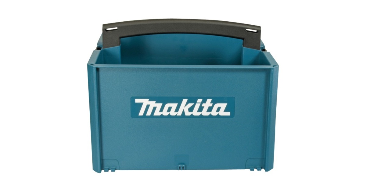 Makita Toolbox Gr. 2, Werkzeugkiste(blau, stapelbarer Werkzeug-Tragekasten)
