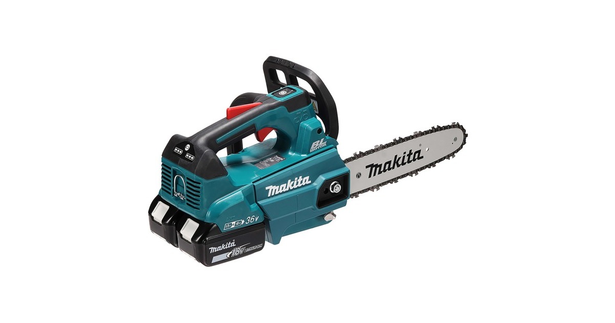 Makita Top Handle Akku-Kettensäge DUC256Z, 36Volt (2x18V), Elektro-Kettensäge(blau/schwarz, ohne Akku und Ladegerät) Makita Top Handle Akku-Kettensäge DUC256Z, 36Volt (2x18V), Elektro-Kettensäge(blau/schwarz, ohne Akku und Ladegerät)