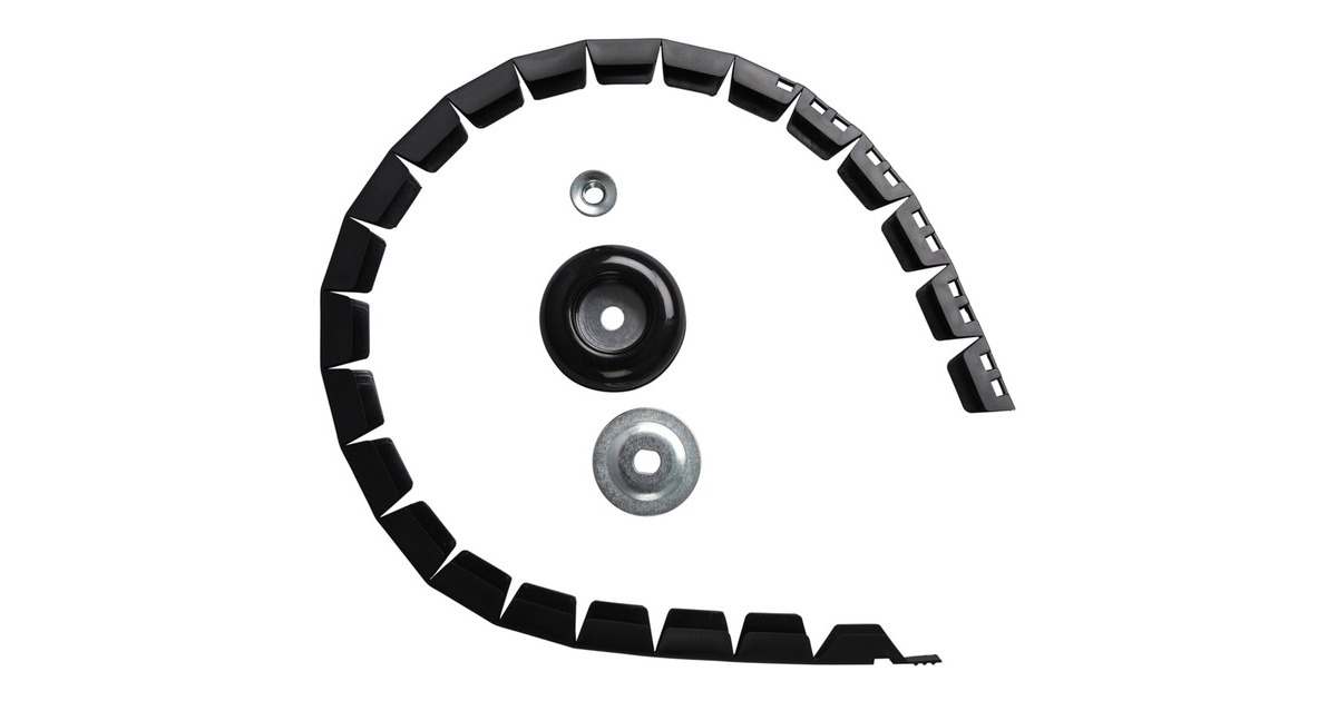 Makita Umrüst-Set auf Metallmesser 191W97-9(schwarz, für Akku-Rasentrimmer DUR190, DUR191, DUR194)