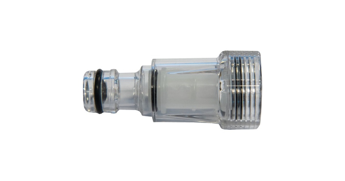 Makita Verbindungsstück mit Wasserfilter 197881-2(transparent, für Hochdruckreiniger)