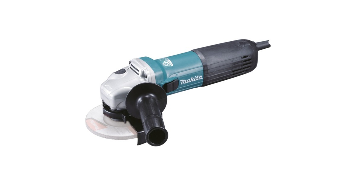 Makita Winkelschleifer GA5040RZ1, 125mm(blau/schwarz, 1.100 Watt, ohne Superflansch) Makita Winkelschleifer GA5040RZ1, 125mm(blau/schwarz, 1.100 Watt, ohne Superflansch)