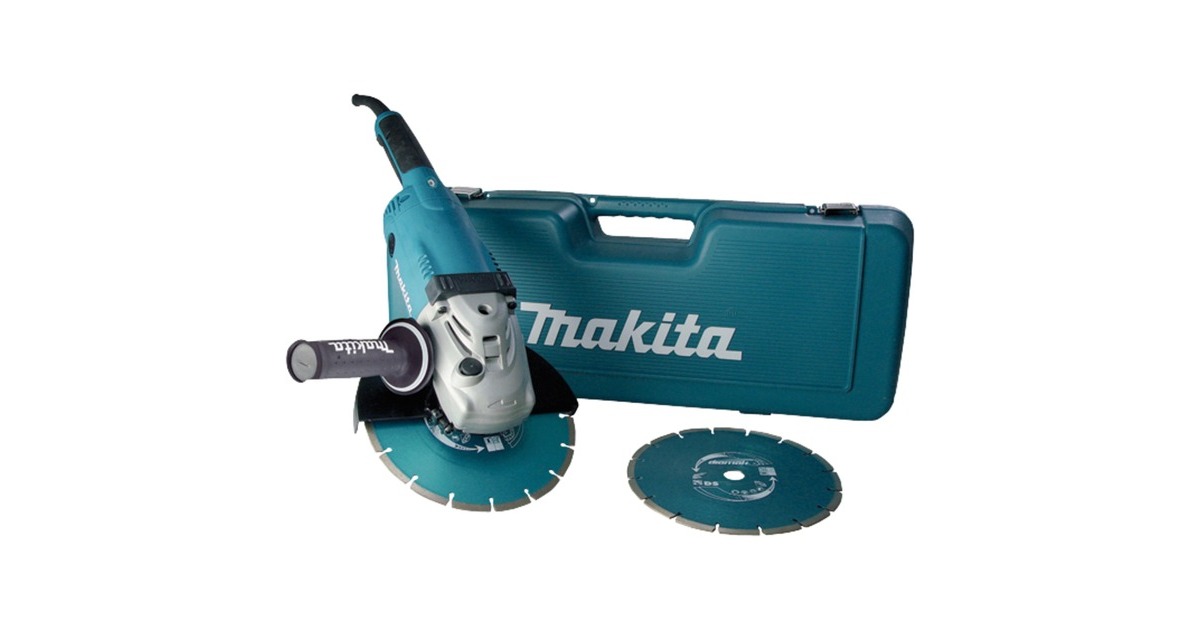 Makita Winkelschleifer GA9020RFK3(blau/schwarz, 2.200 Watt, Koffer) Makita Winkelschleifer GA9020RFK3(blau/schwarz, 2.200 Watt, Koffer)
