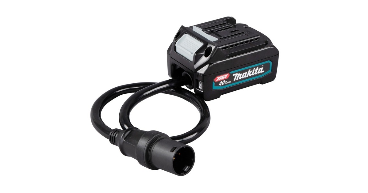 Makita XGT Akku-Adapter 40Volt(schwarz)
