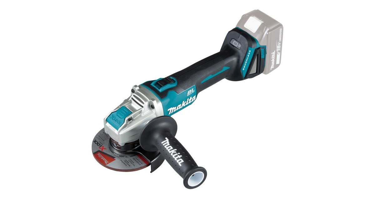Makita X-LOCK Akku-Winkelschleifer DGA521ZX1, 18Volt(blau/schwarz, ohne Akku und Ladegerät)