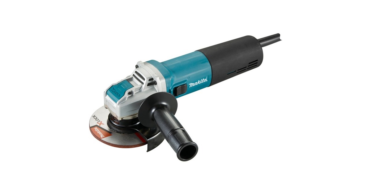 Makita X-LOCK Winkelschleifer GA5080RX02, 125mm(blau/schwarz, 1.400 Watt)