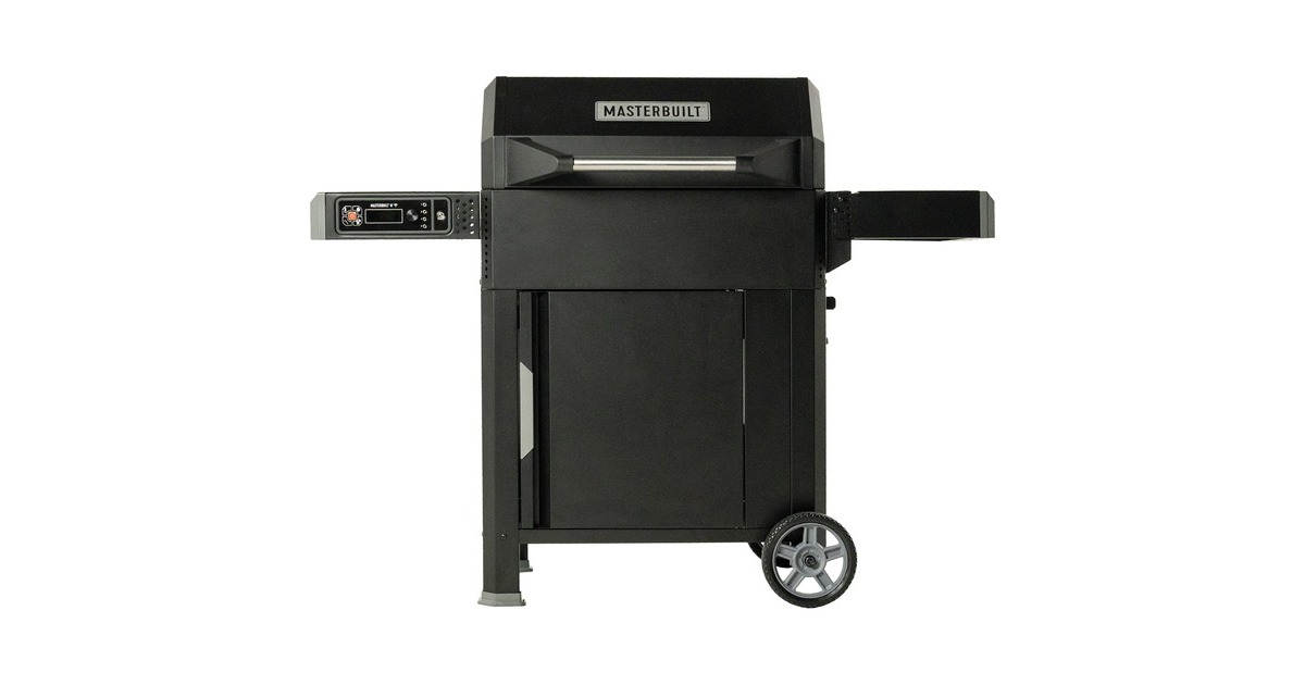 Masterbuilt Autoignite Series 545 digitaler Holzkohlegrill + Smoker(schwarz, WiFi-Steuerung)