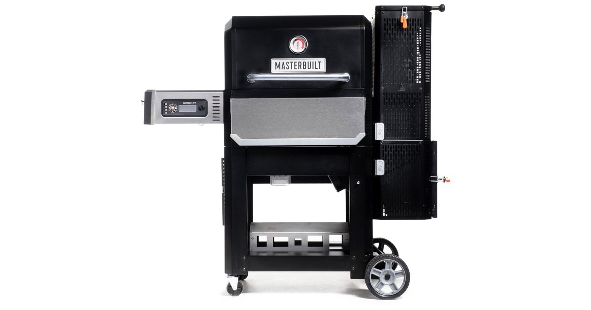 Masterbuilt Holzkohlegrill + Smoker Gravity 800(schwarz)