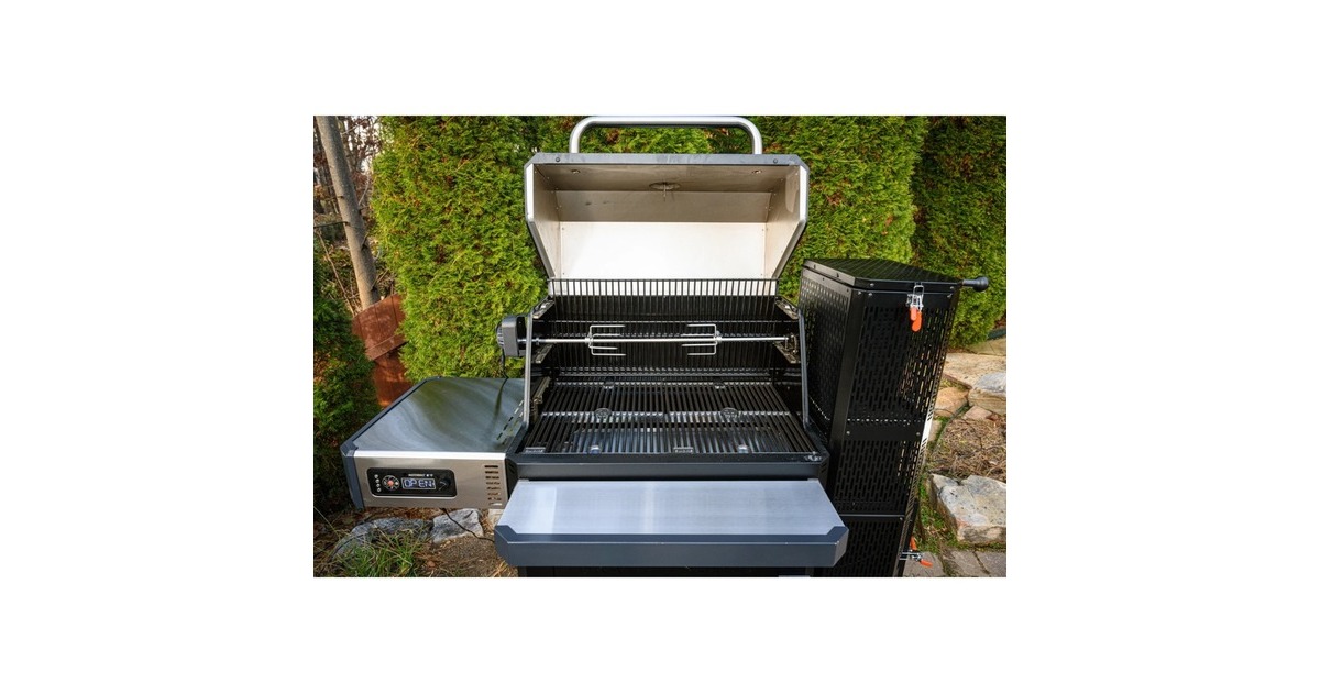 Masterbuilt Rotisserie für Gravity 560, 800 & 1050, Grillspieß(edelstahl/schwarz)