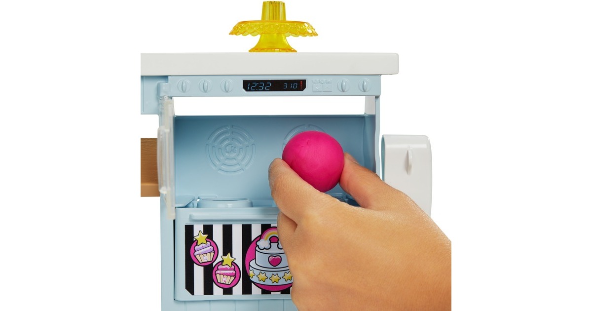 Mattel Barbie Bäckerei Spielset mit Puppe