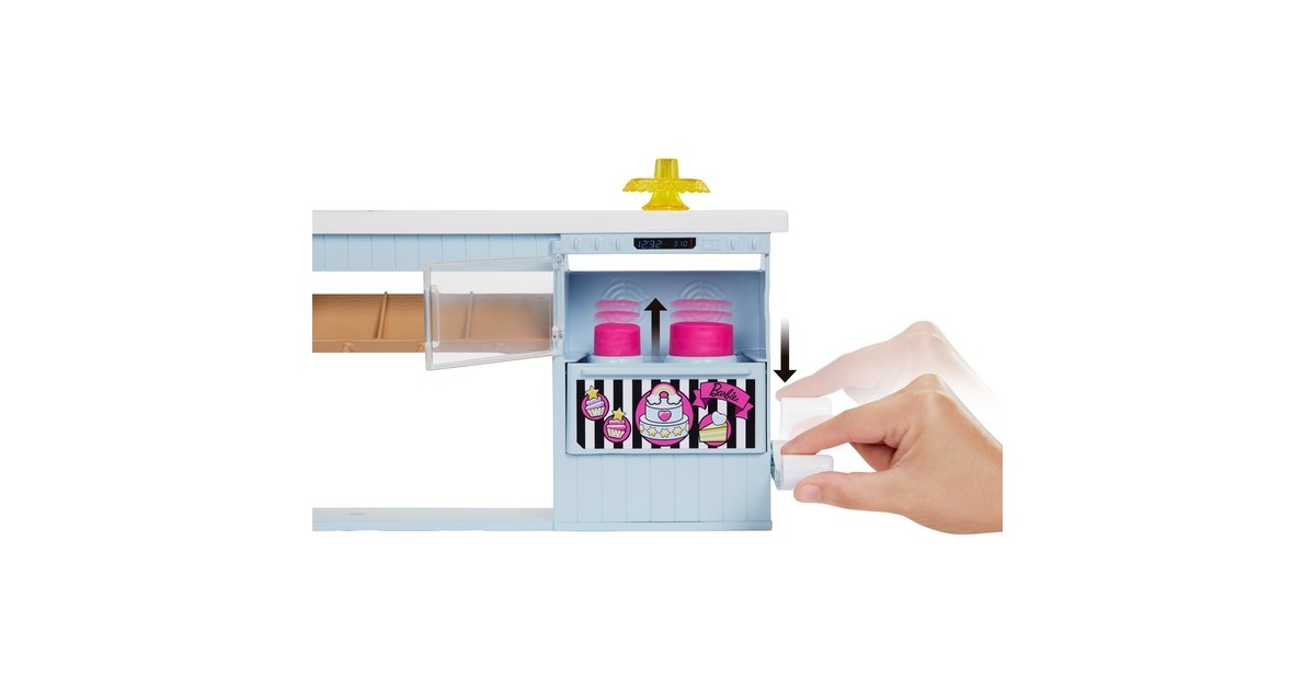 Mattel Barbie Bäckerei Spielset mit Puppe
