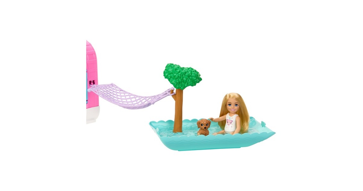 Mattel Barbie Chelsea 2-in-1 Camper, Spielfahrzeug