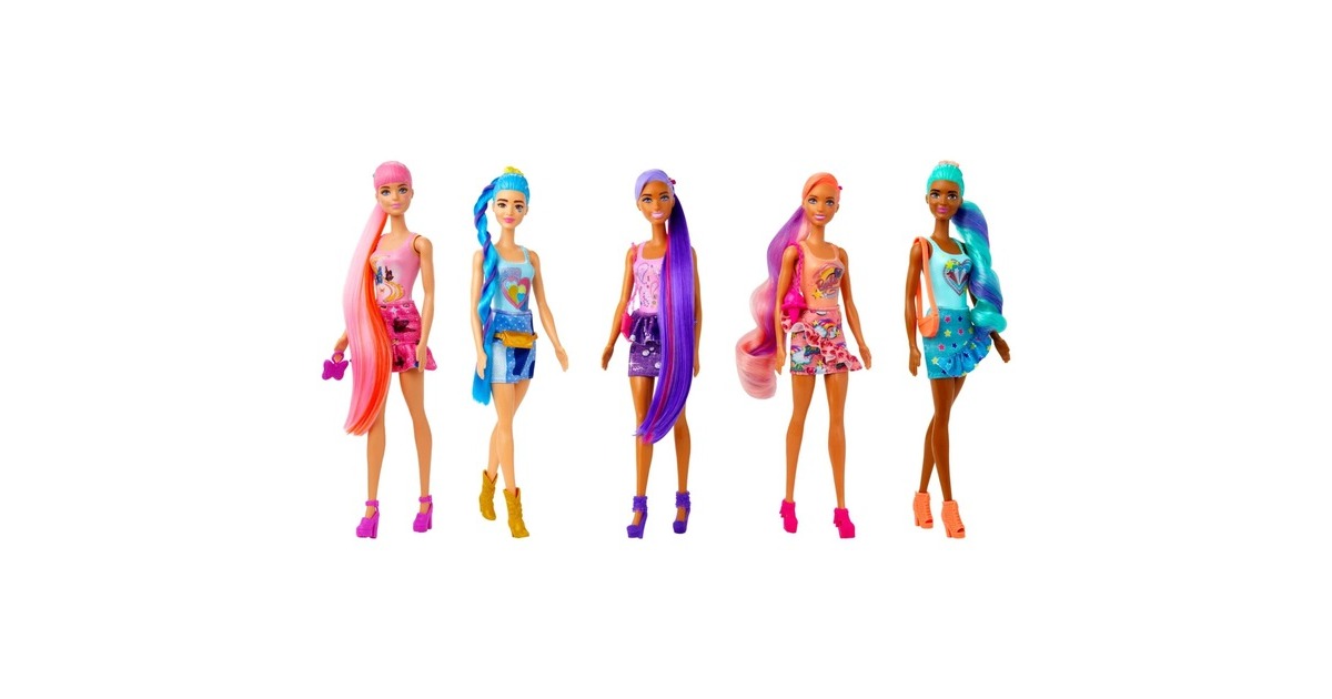 Mattel Barbie Color Reveal Totally Denim Serie, Puppe(sortierter Artikel)