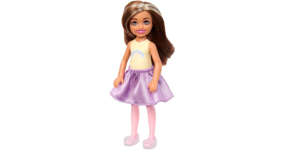 Mattel Barbie Cutie Reveal Chelsea Kuschelweich Serie - Löwe, Puppe