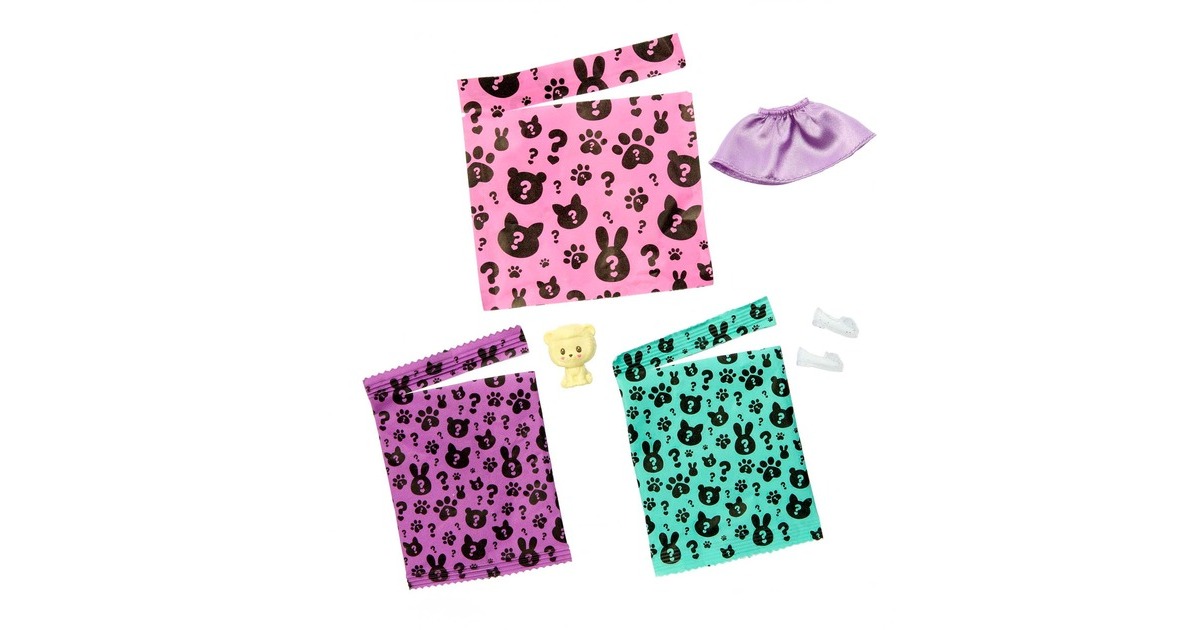 Mattel Barbie Cutie Reveal Chelsea Kuschelweich Serie - Löwe, Puppe