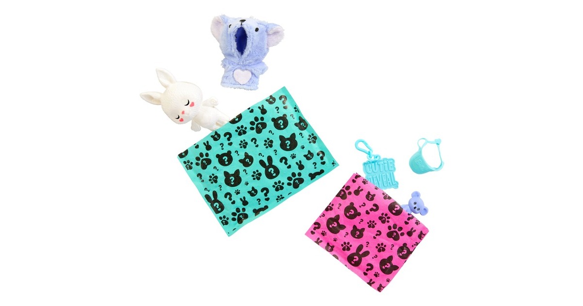 Mattel Barbie Cutie Reveal Pets Costume Cuties, Spielfigur(sortierter Artikel, eine Figur)