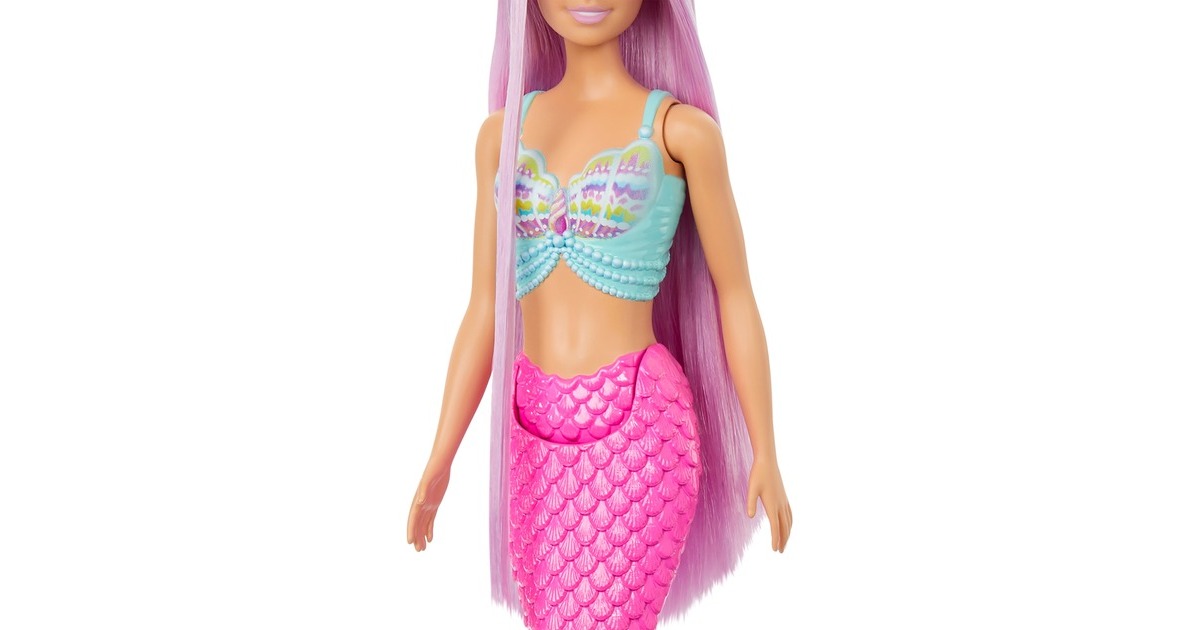 Mattel Barbie Dreamtopia New Long Hair Fantasy Meerjungfrauen-Puppe