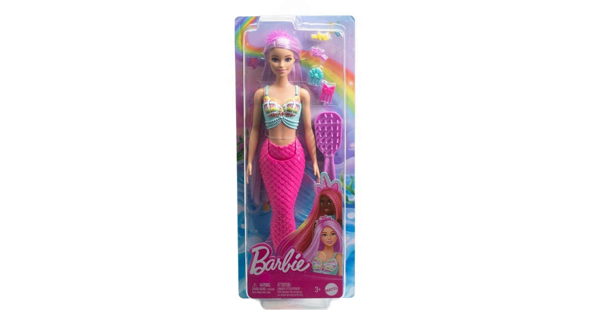Mattel Barbie Dreamtopia New Long Hair Fantasy Meerjungfrauen-Puppe