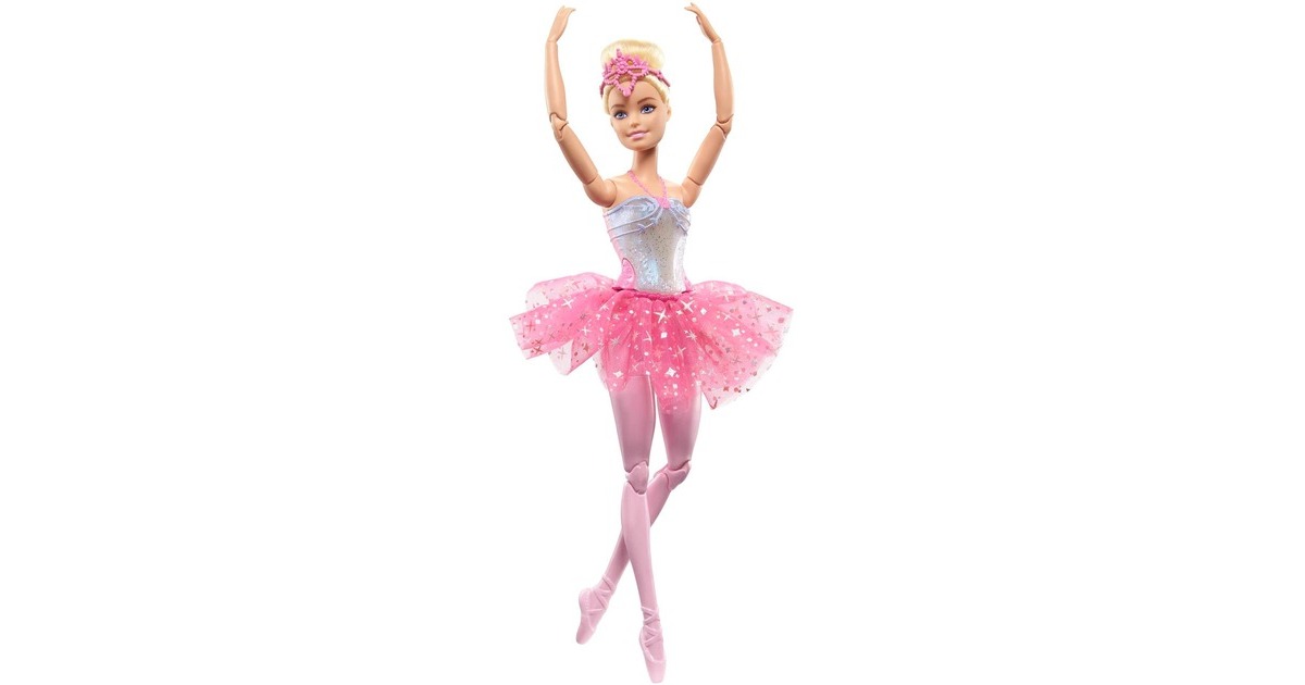 Mattel Barbie Dreamtopia Zauberlicht-Ballerina, Puppe