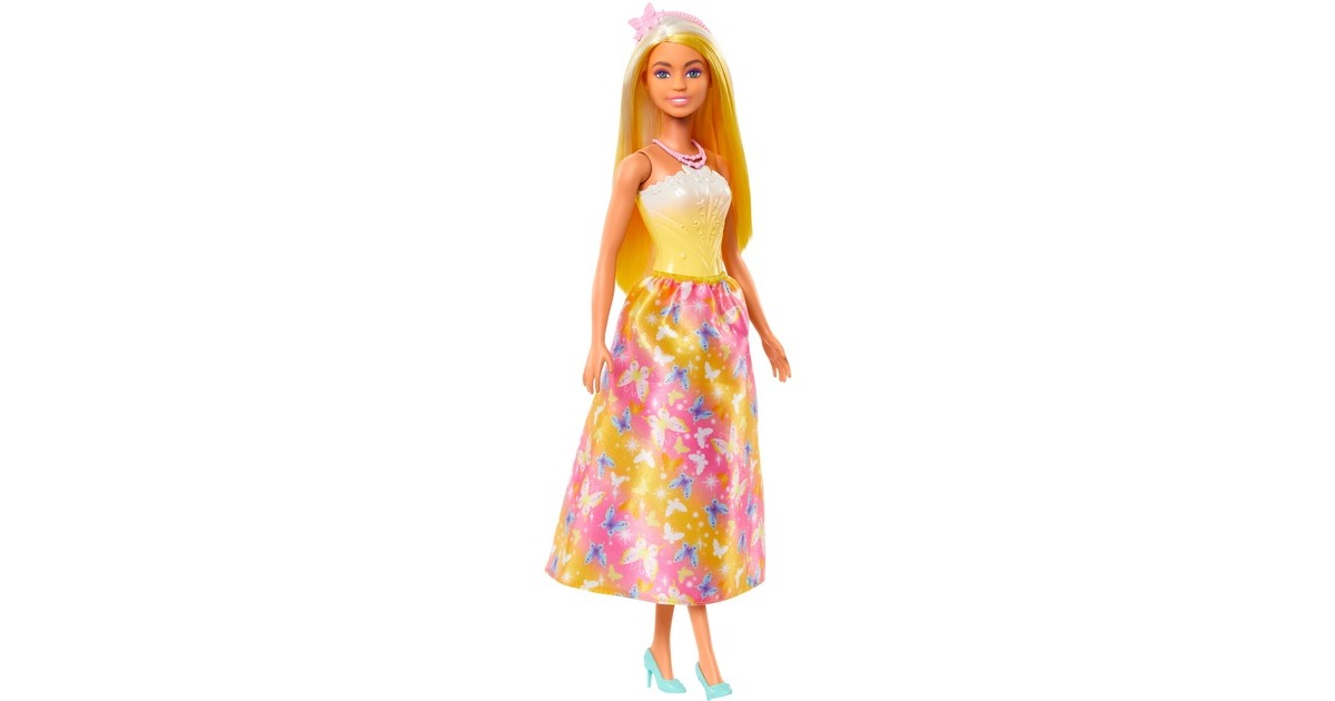 Mattel Barbie Dreamtopia royale Puppe(goldgelb)
