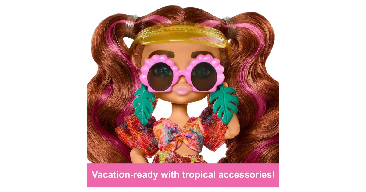 Mattel Barbie Extra Fly Mini-Puppe -Strandmode