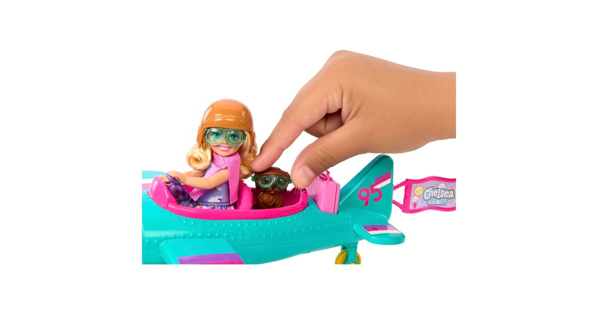 Mattel Barbie Family & Friends New Chelsea Can Be Plane, Puppe