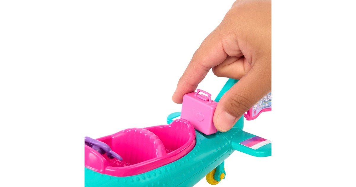 Mattel Barbie Family & Friends New Chelsea Can Be Plane, Puppe