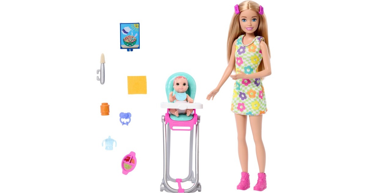 Mattel Barbie Family & Friends New Skipper Babysitters Inc. Spielset, Puppe