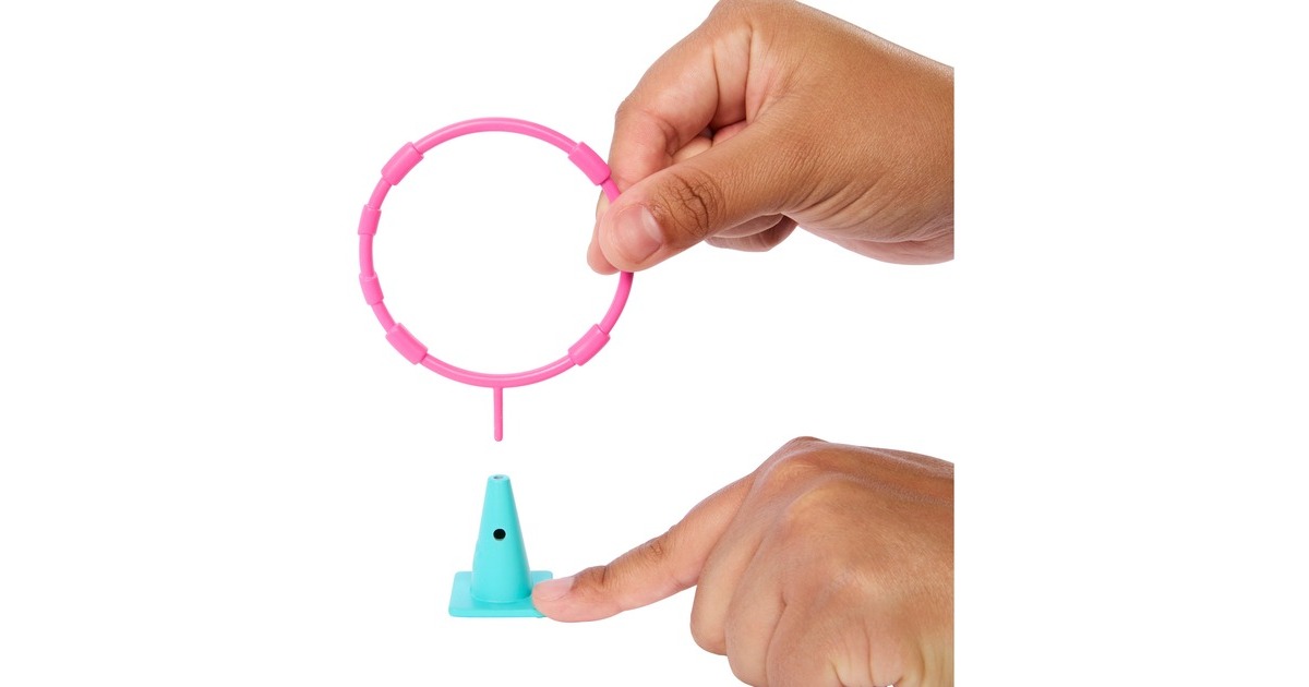 Mattel Barbie Family & Friends Stacie's Puppy Playground Spielset, Puppe