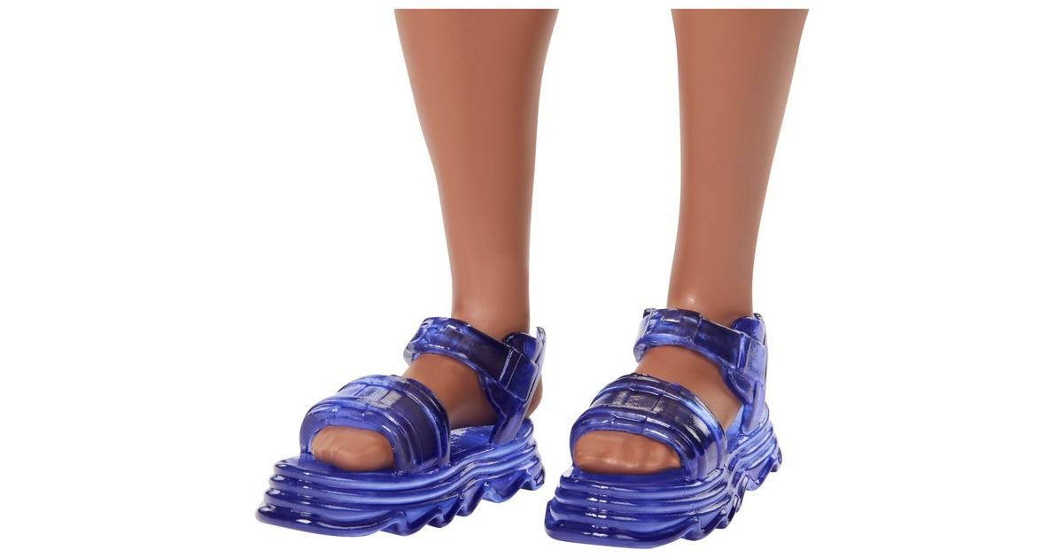 Mattel Barbie Fashionista Ken-Puppe mit rotem und orangenem Hemd