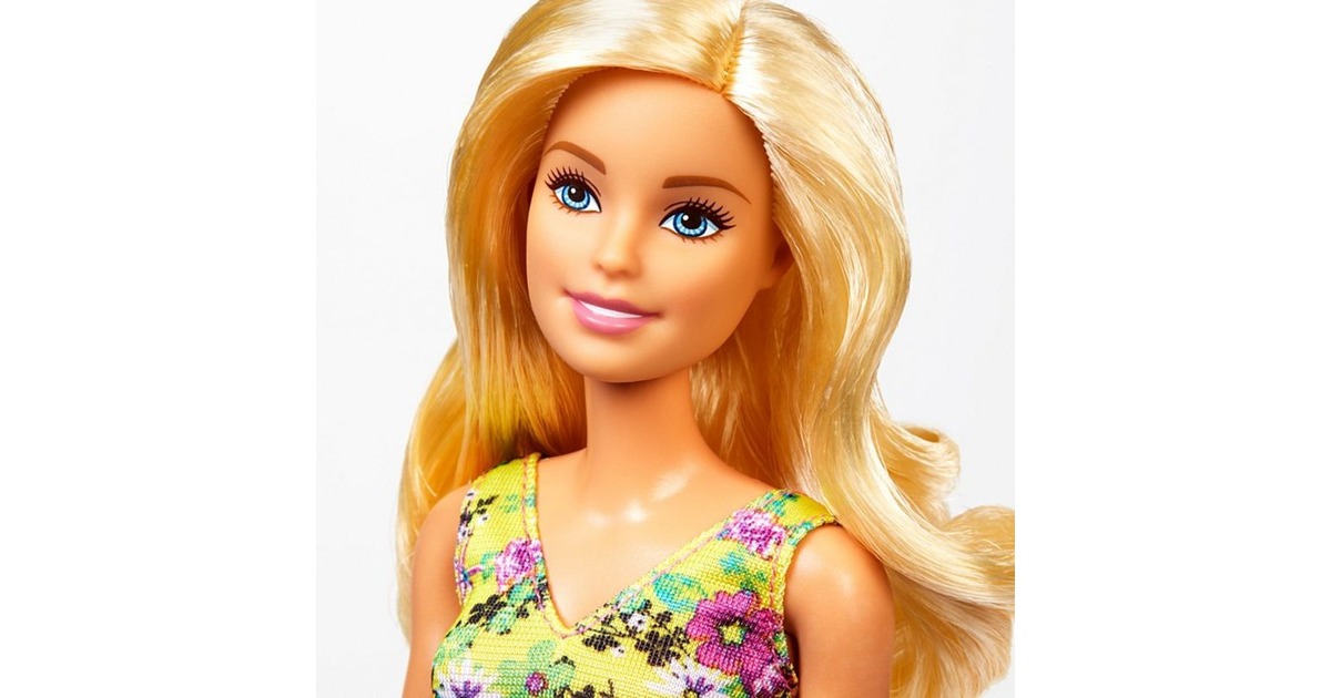 Mattel Barbie Fashionistas Kleiderschrank mit Puppe, Puppenmöbel