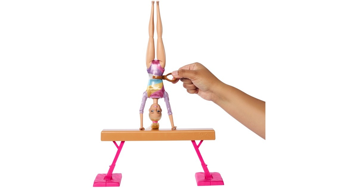 Mattel Barbie Karrieren Refresh Gymnastics Spielset, Puppe