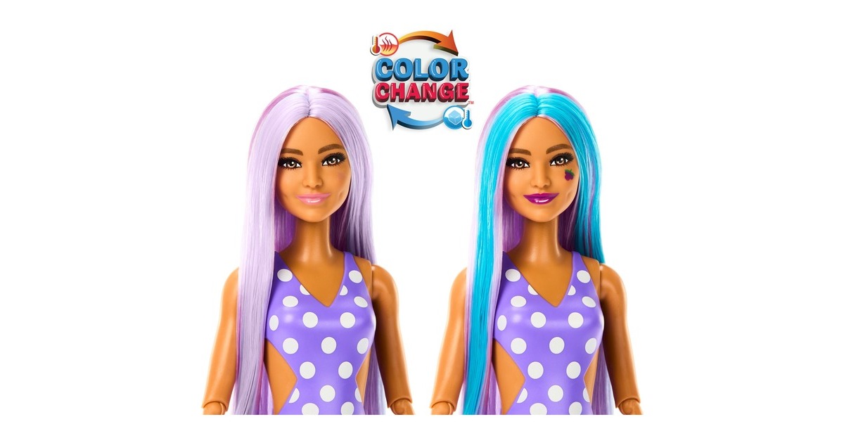 Mattel Barbie Pop! Reveal Juicy Fruits - Traubensaft, Puppe