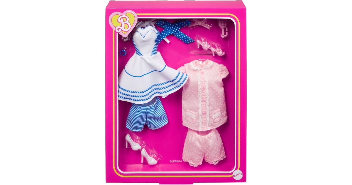 Mattel Barbie Signature The Movie - Barbie Modeset aus dem Film inkl. Schuhe und Accessoires, Puppenzubehör