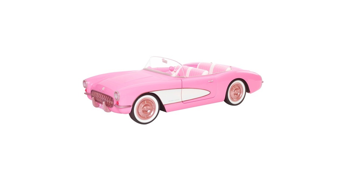 Mattel Barbie Signature The Movie - Pinke Corvette Fahrzeug zum Film, Spielfahrzeug Mattel Barbie Signature The Movie - Pinke Corvette Fahrzeug zum Film, Spielfahrzeug