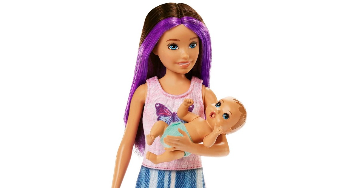 Mattel Barbie Skipper Babysitters Inc. Sleepy Baby Skipper, Puppe