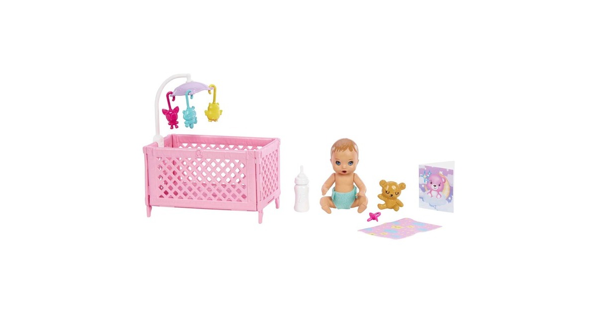 Mattel Barbie Skipper Babysitters Inc. Sleepy Baby Skipper, Puppe