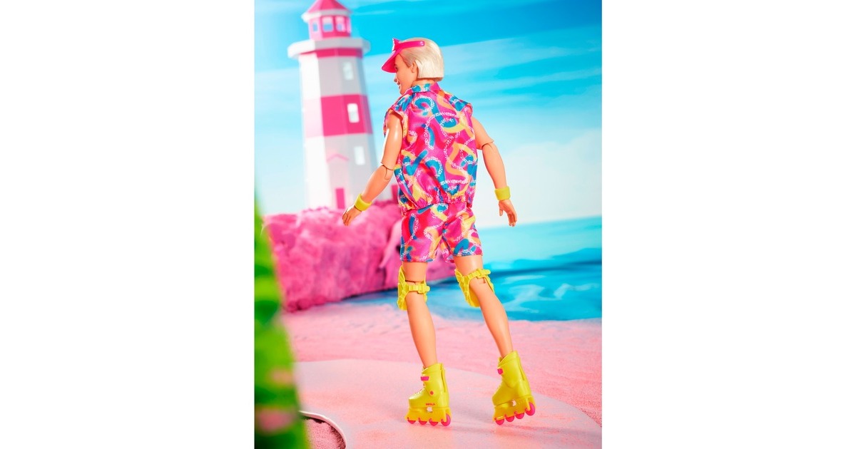 Mattel Barbie The Movie - Ken-Sammelpuppe mit Inlineskating-Outfit