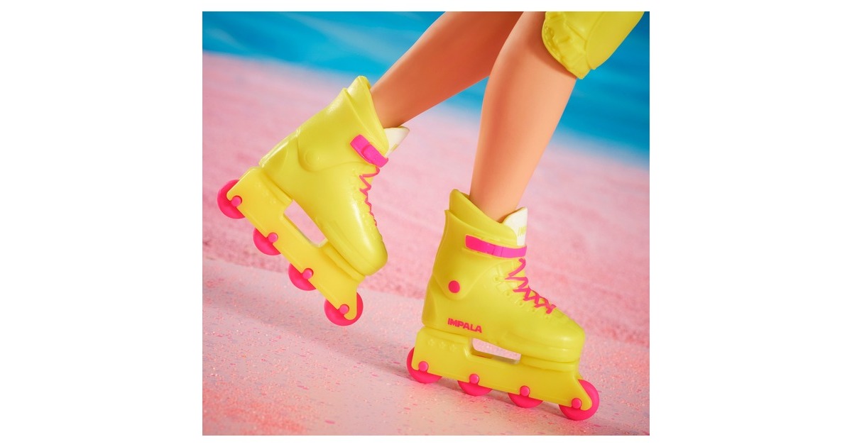 Mattel Barbie The Movie - Ken-Sammelpuppe mit Inlineskating-Outfit