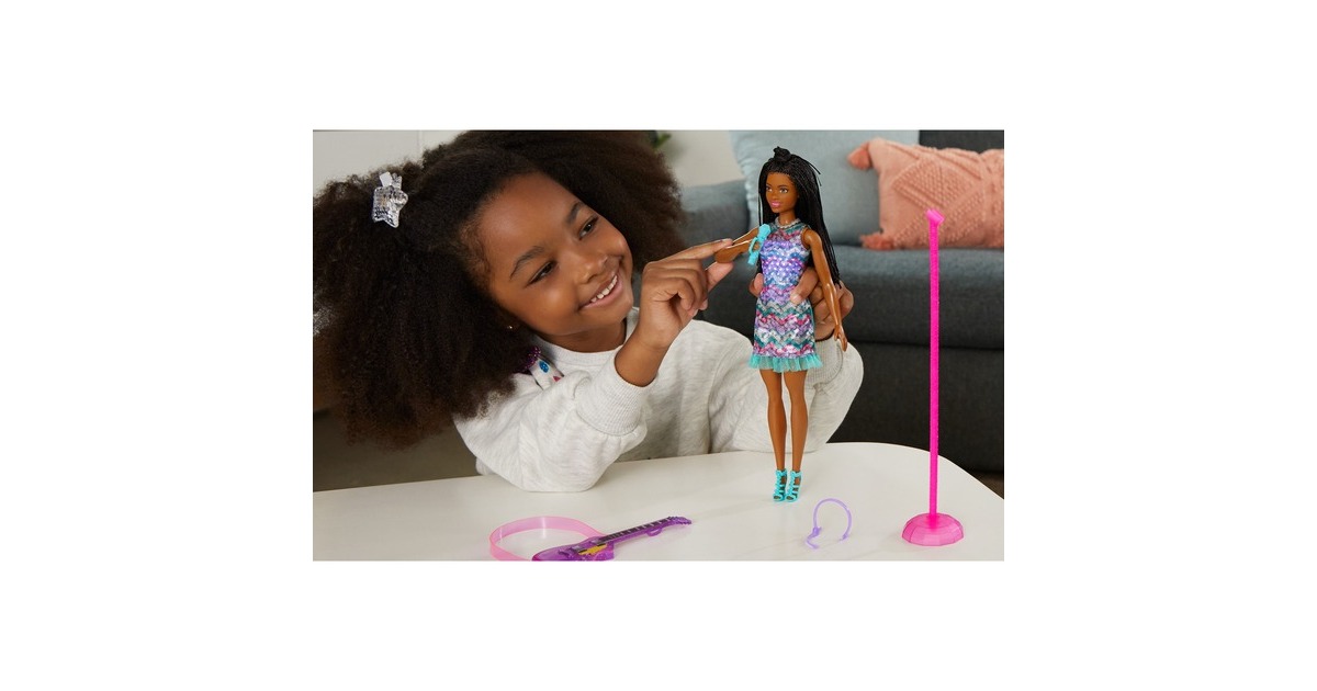 Mattel Barbie „Bühne frei für große Träume“ Brooklyn mit Musik, Puppe