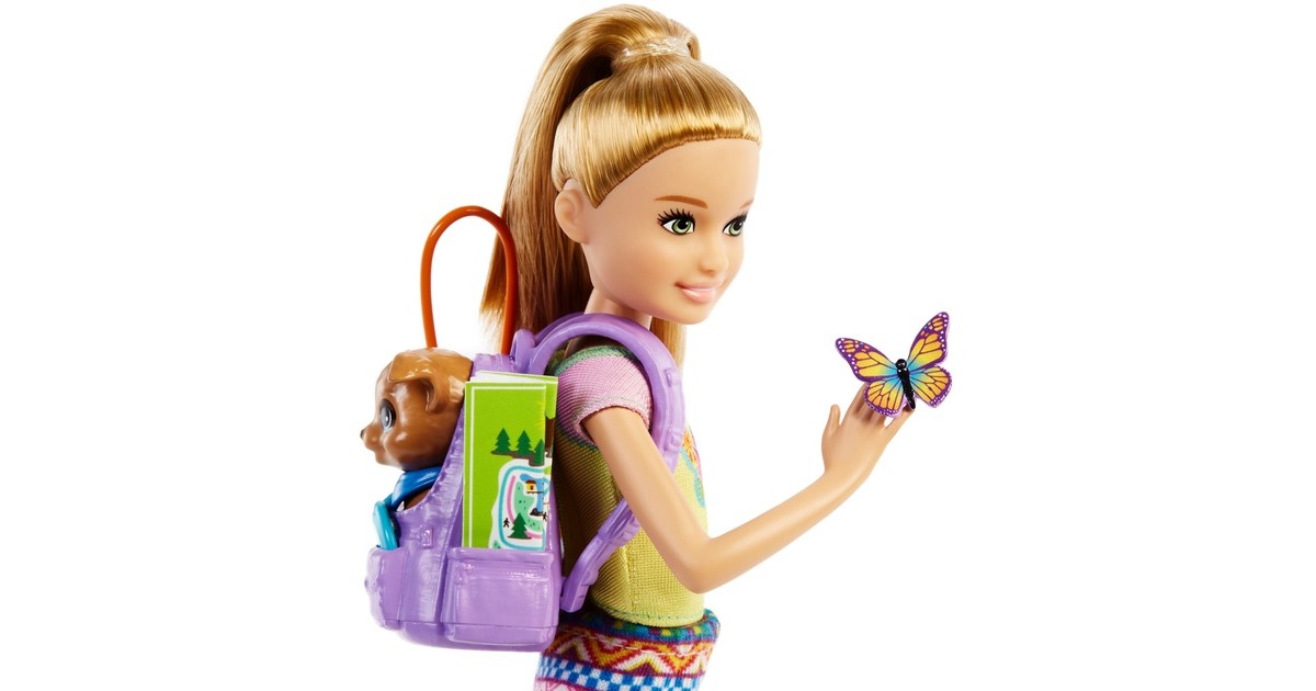 Mattel Barbie “It takes two! Camping” Spielset mit Stacie Puppe und Hündchen